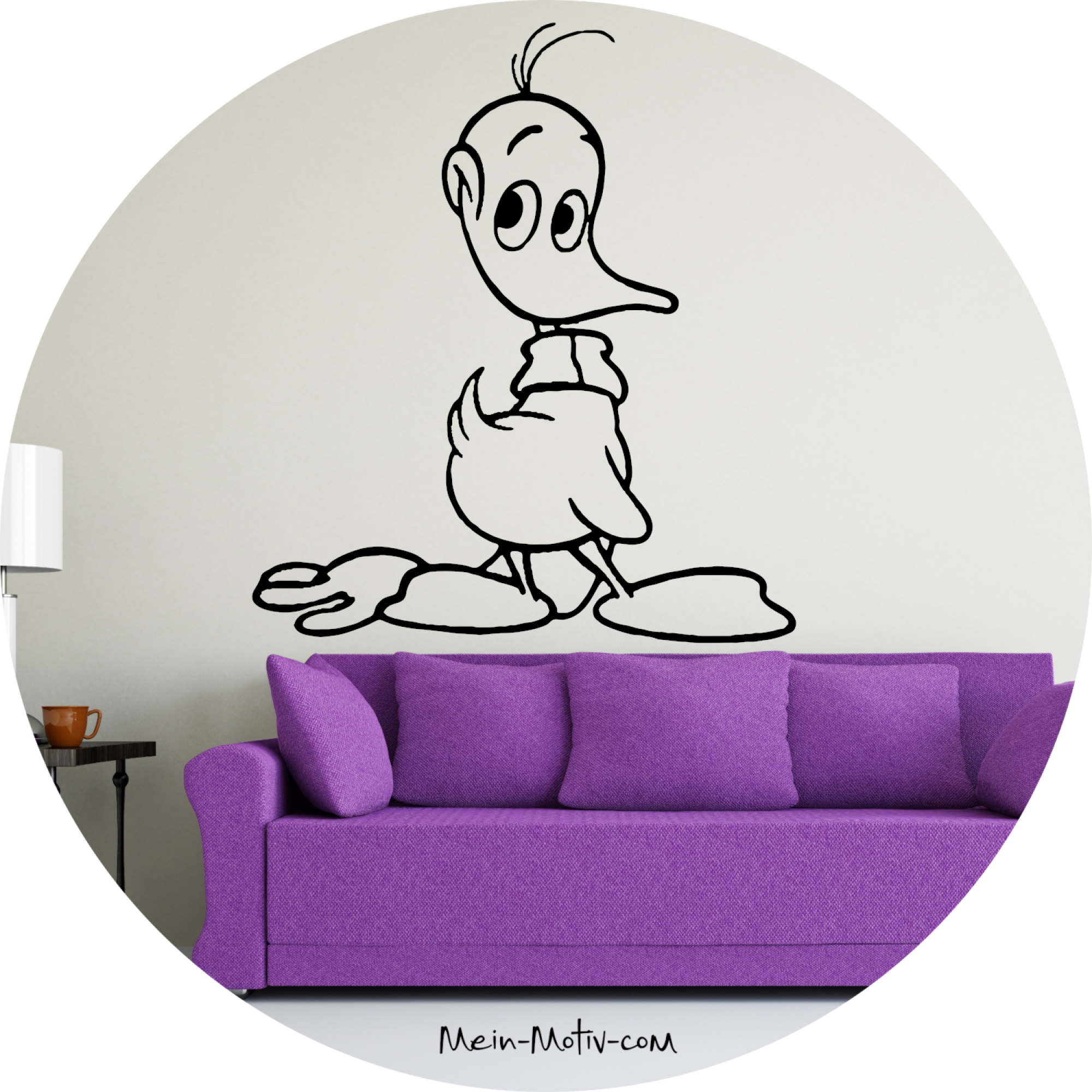 Wandtattoo 46199 Alfred Jodokus Kwak